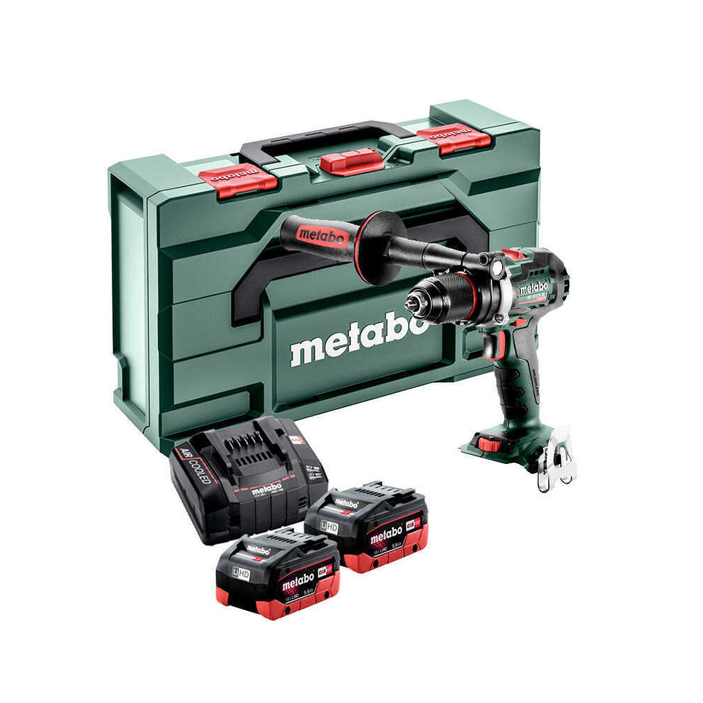 Perceuse-visseuse 18V LiHD BS 18 LTX BL 2x 5,5 Ah Metabo