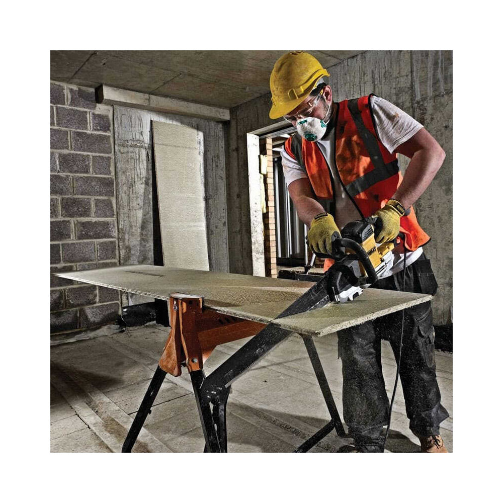 Scie Alligator filaire 1700W DeWalt DWE397-QS guide 430mm | ProForPro