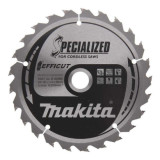 Lame de scie circulaire Specialized Efficut Ø165 mm 25 dents Makita B-62985 | ProForPro