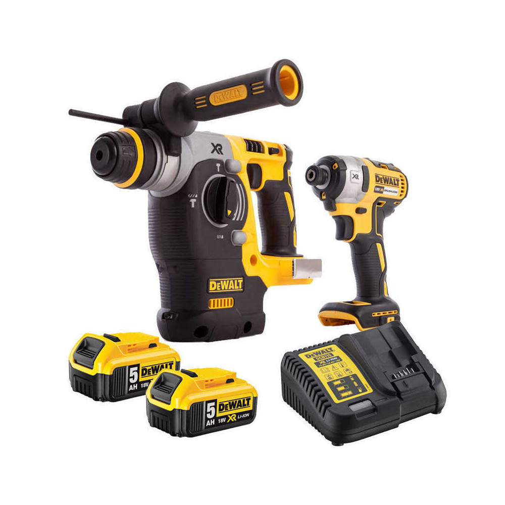 Pack Dewalt visseuse à chocs DCF887 + perfo-burineur SDS+ DCH273