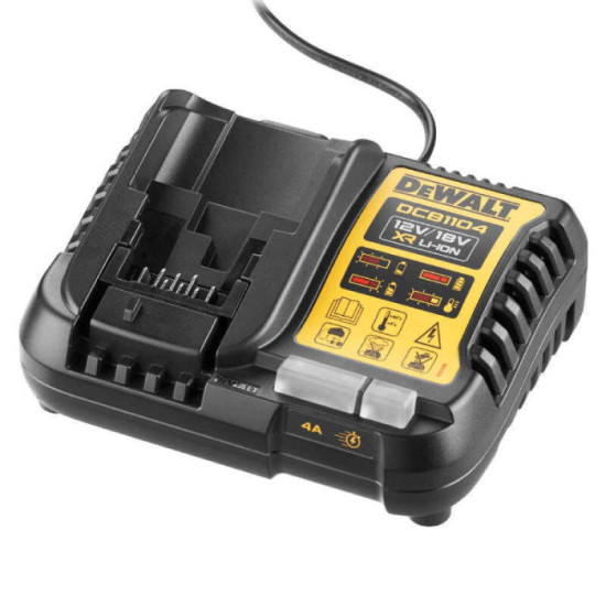 DeWalt DCB1104 — Chargeur universel XR 12V / 18V compact | ProForPro