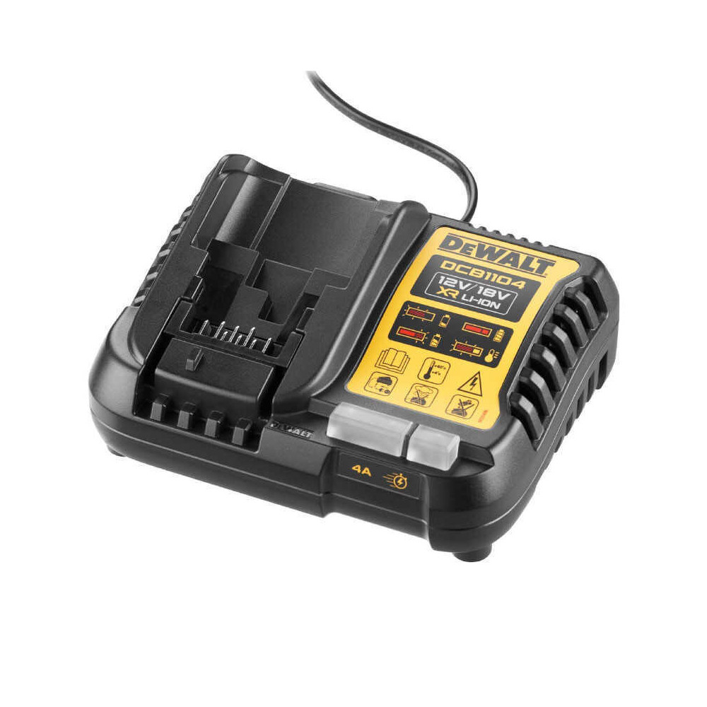 DeWalt DCB1104 — Chargeur universel XR 12V / 18V compact | ProForPro