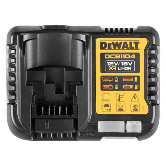 DeWalt DCB1104 — Chargeur universel XR 12V / 18V compact | ProForPro