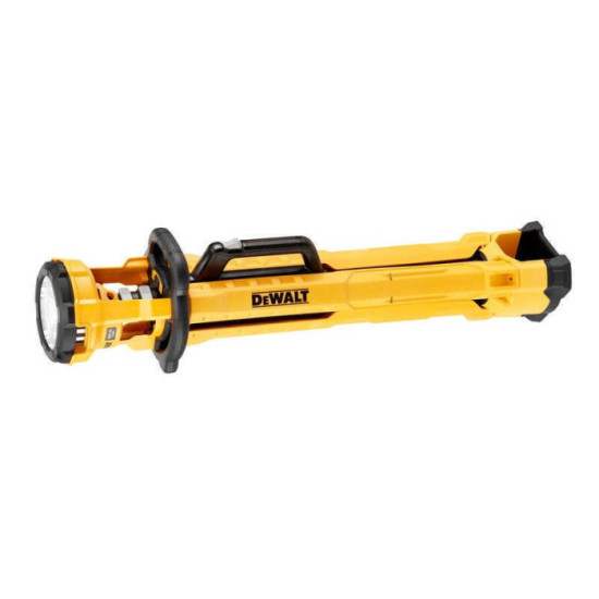 DeWalt DCL079 — Projecteur de chantier LED sans fil 18V sur trépied nu | ProForPro