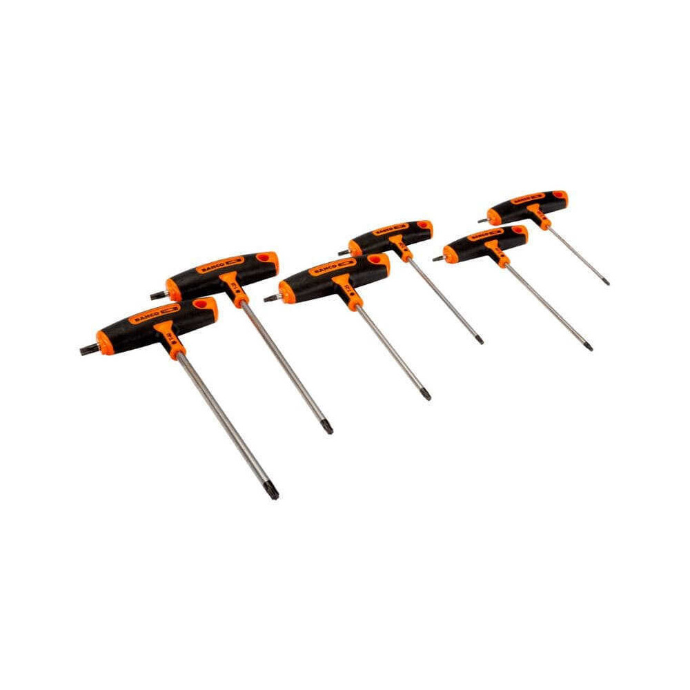 Jeu de 6 tournevis Torx manche en T T10-T40 Bahco 903T-2 | ProForPro