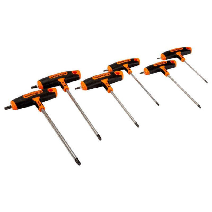 Jeu de 6 tournevis Torx manche en T T10-T40 Bahco 903T-2 | ProForPro
