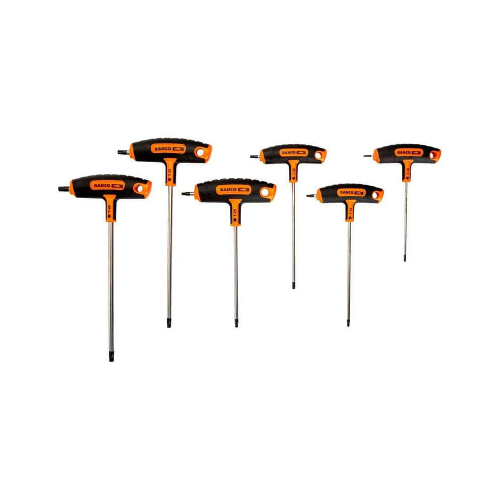 Jeu de 6 tournevis Torx manche en T T10-T40 Bahco 903T-2 | ProForPro