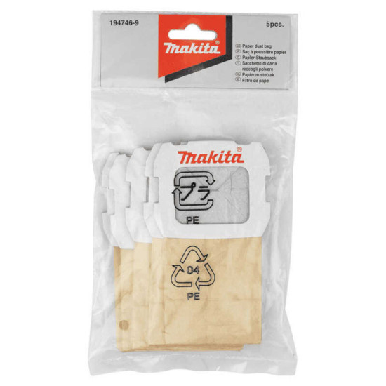 Sacs papier ponceuse x5 Makita 194746-9 | ProForPro