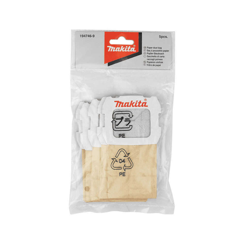Sacs papier ponceuse x5 Makita 194746-9 | ProForPro