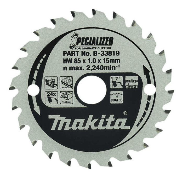 Lame de scie circulaire Specialized alliage 85x15 mm Makita B-33819 | ProForPro