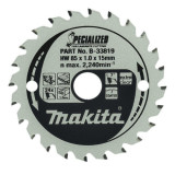 Lame de scie circulaire Specialized alliage 85x15 mm Makita B-33819 | ProForPro