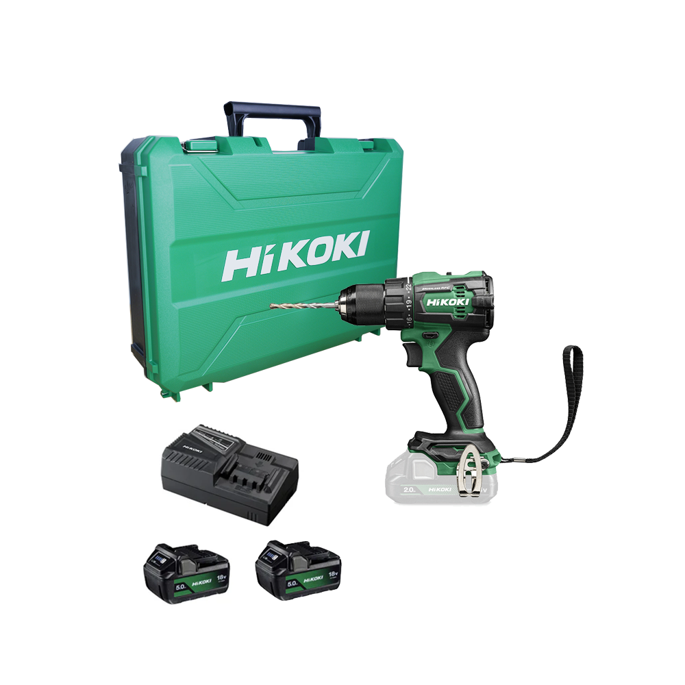 HiKOKI DV18DEWJZ Perceuse à percussion 18V 70Nm 2x5,0Ah | ProForPro