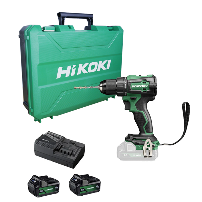 HiKOKI DV18DEWJZ Perceuse à percussion 18V 70Nm 2x5,0Ah | ProForPro