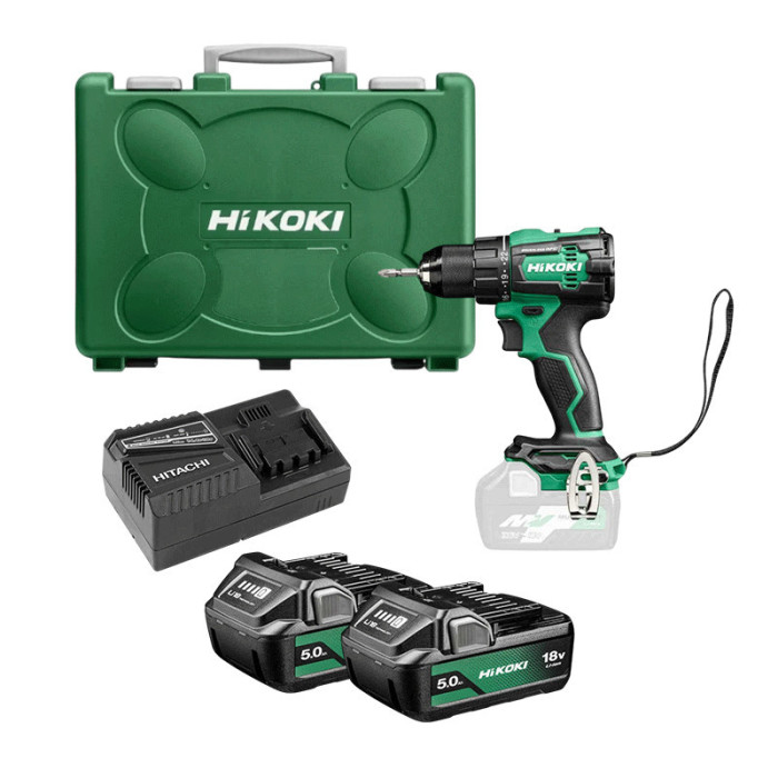 HiKOKI DS18DEWJZ Perceuse-visseuse 18V 70Nm 2x5,0Ah | ProForPro