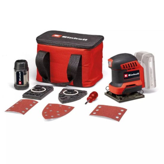 Ponceuse vibrante 18V TE-OS 18/113 3X Li (Solo) Einhell 4460730 | ProForPro