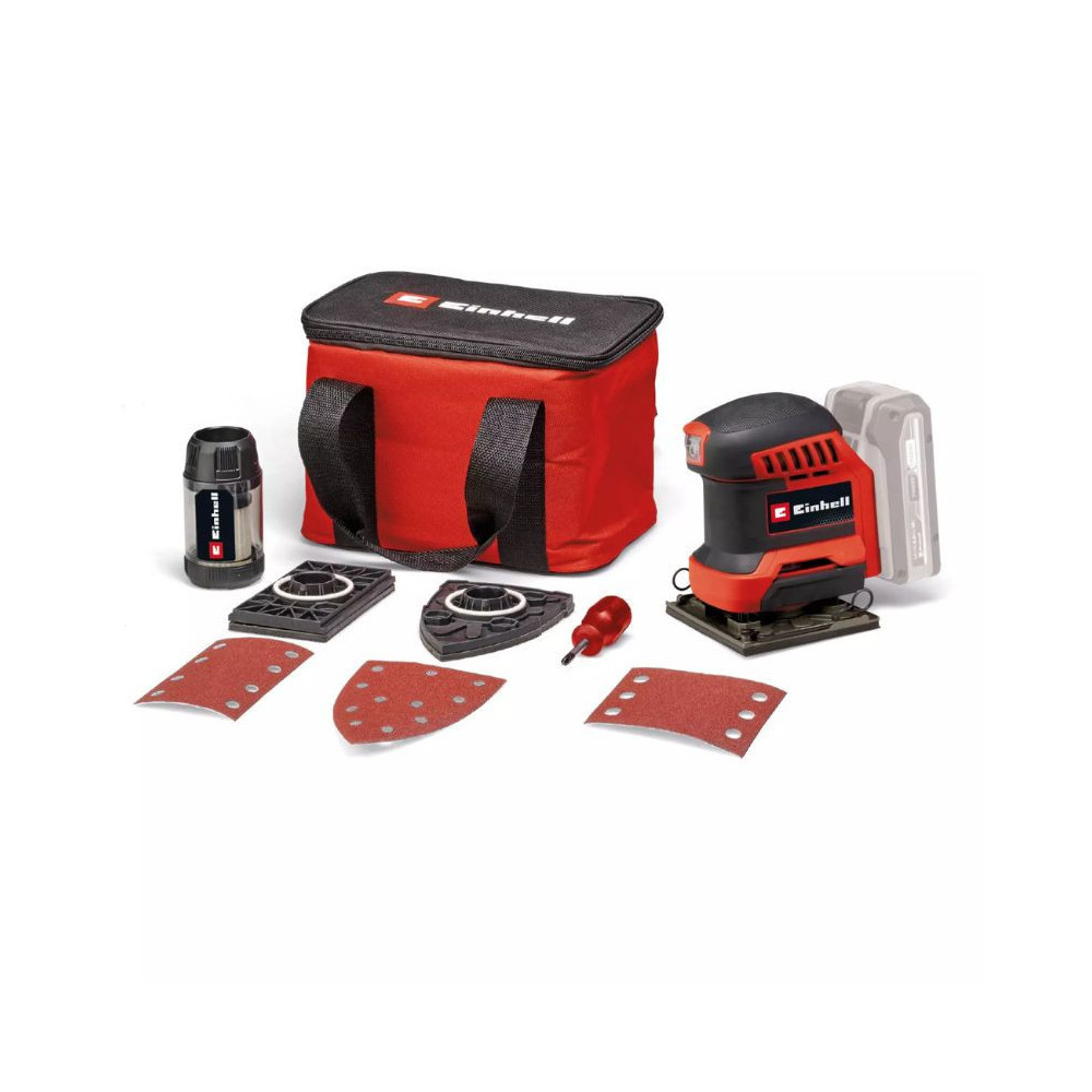 Ponceuse vibrante 18V TE-OS 18/113 3X Li (Solo) Einhell 4460730 | ProForPro