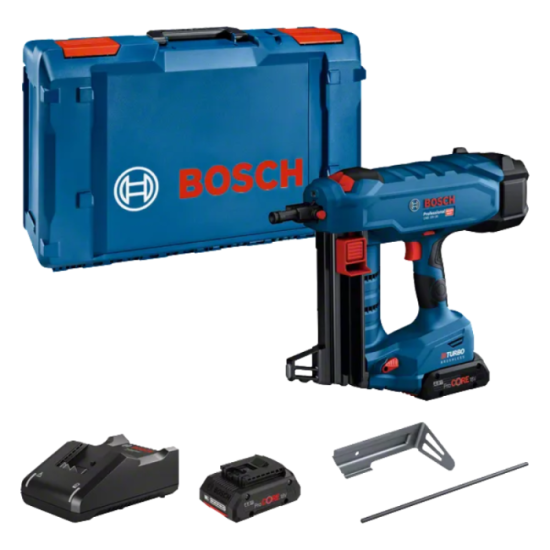 Bosch GNB 18V-38 BITURBO — Cloueur à béton kit 2×4,0 Ah L-BOXX | ProForPro