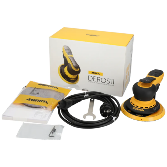 Ponceuse excentrique DEROS II 625CV orbite 2,5 mm Mirka