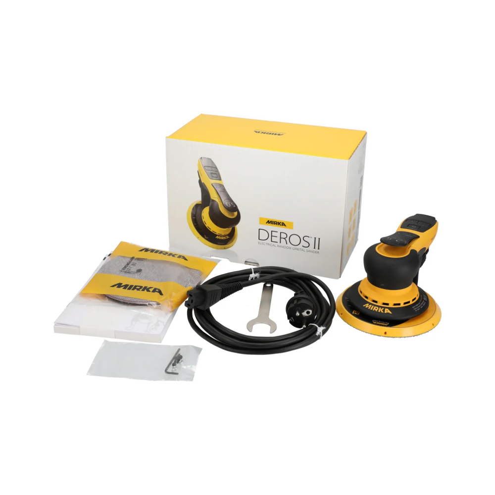 Ponceuse excentrique DEROS II 625CV orbite 2,5 mm Mirka