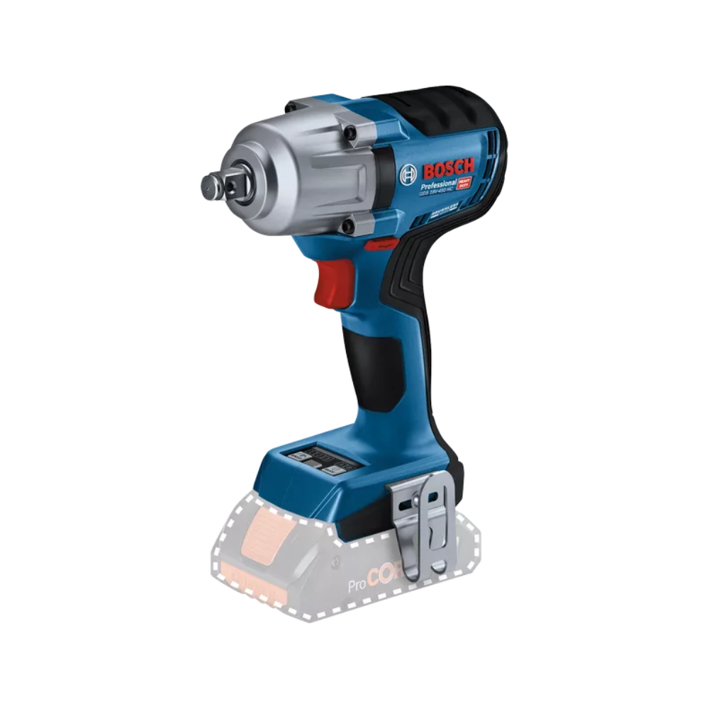 Bosch GDS 18V-450 HC — Boulonneuse à chocs 18V 450 Nm carré 1/2" nue | ProForPro