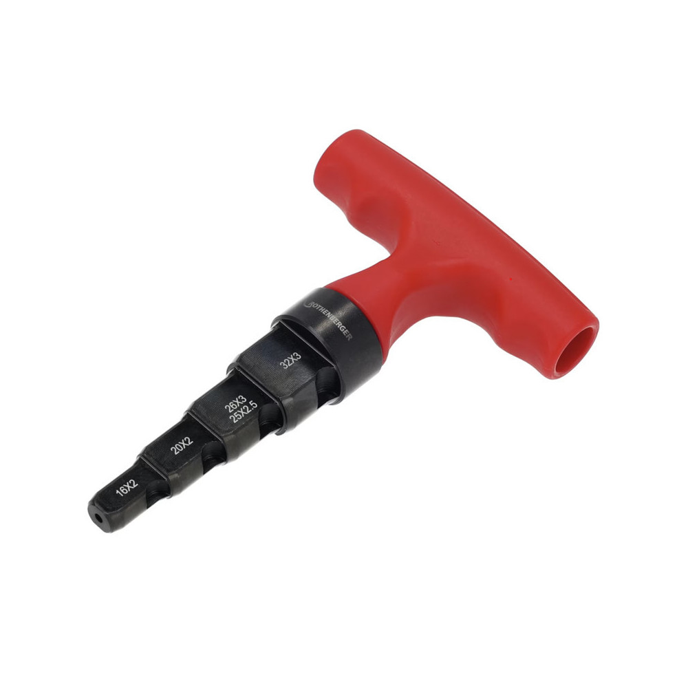Calibrateur-ébavureur pour tubes ROCALIBER S Rothenberger