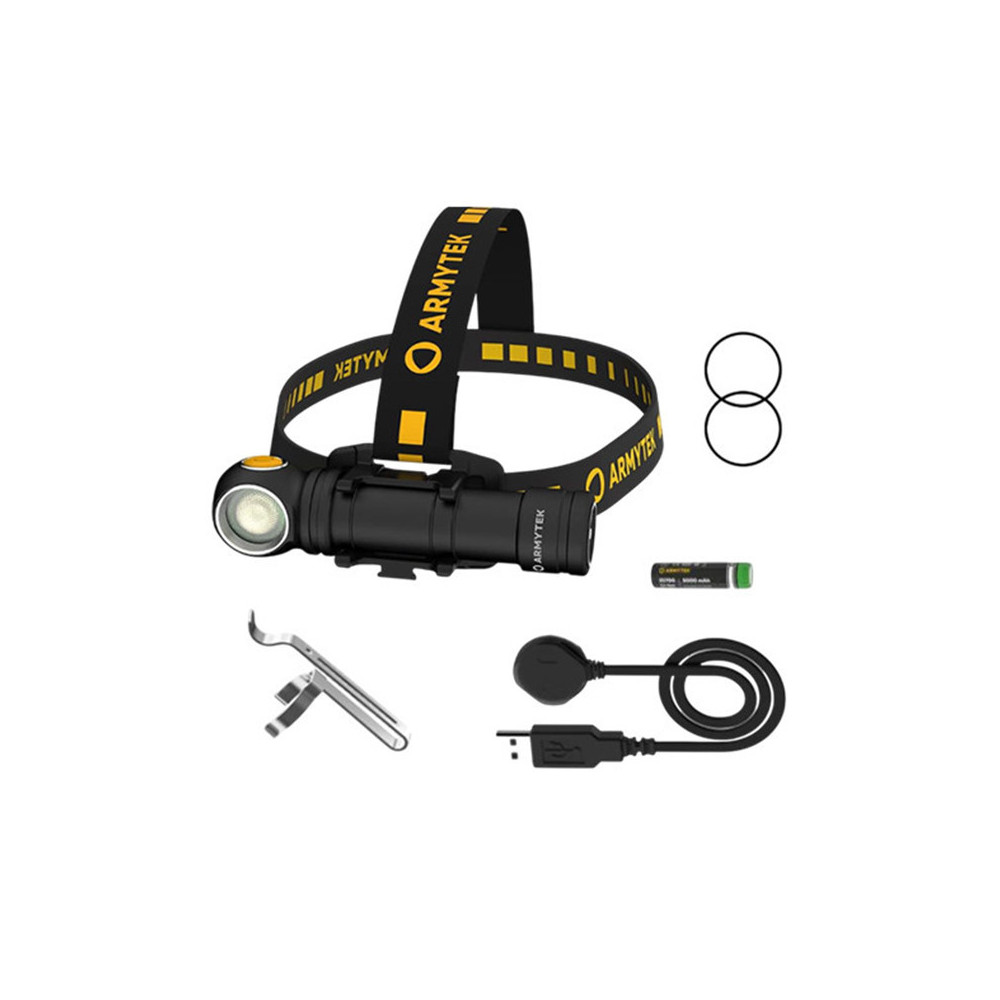 Lampe frontale Wizard C2 Pro Max Warm 3720 lm Armytek F06701W | ProForPro