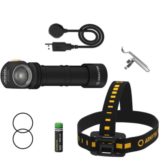 Lampe frontale Wizard C2 Pro Nichia Warm 1600 lm Armytek F06801W | ProForPro