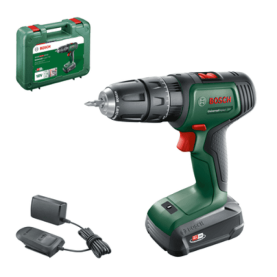 Bosch UniversalImpact 18V — Perceuse à percussion kit 1×1,5 Ah | ProForPro