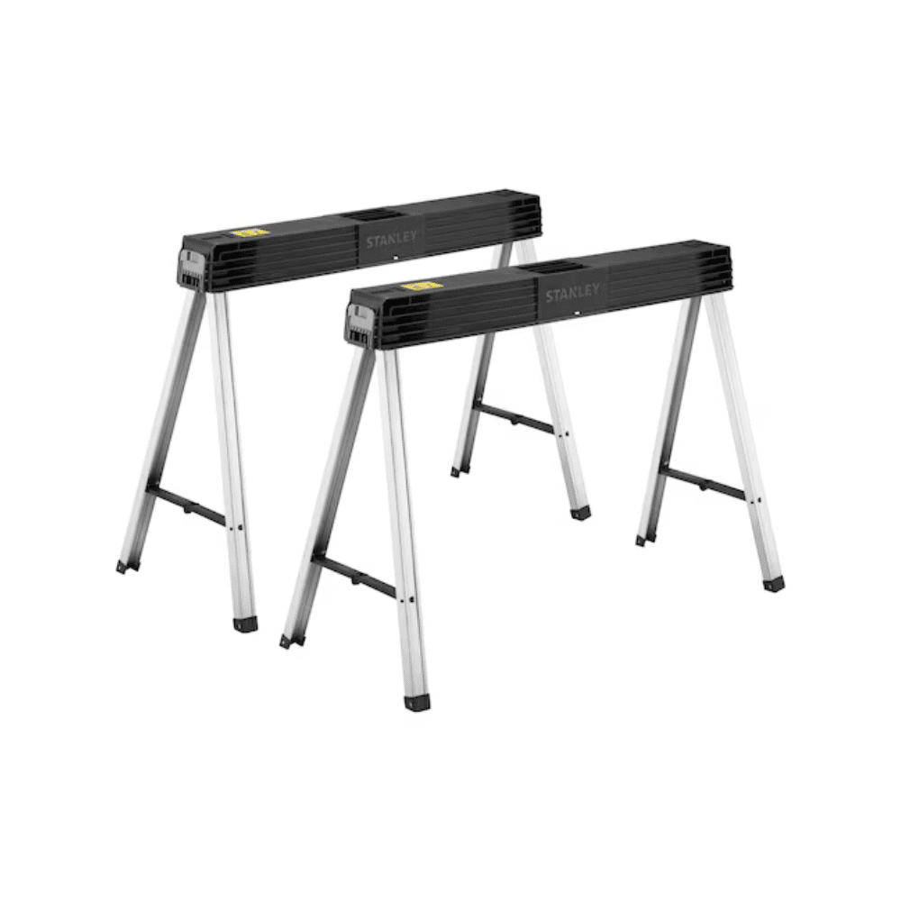 Tréteaux métalliques pliants 340 kg (paire) Stanley 1-97-475 | ProForPro