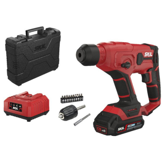 SKIL RH1E3810GB - Perforateur SDS+ sans fil + accessoires