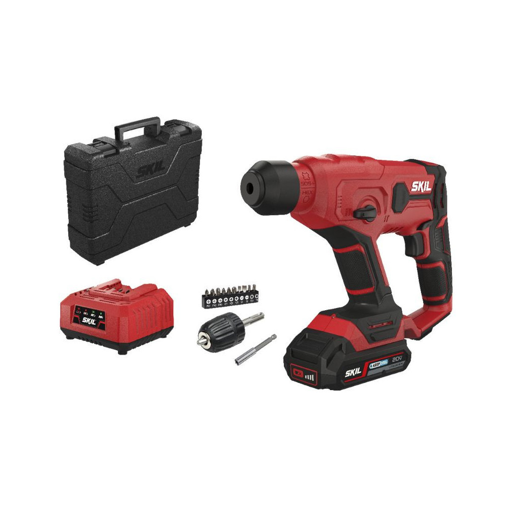 SKIL RH1E3810GB - Perforateur SDS+ sans fil + accessoires