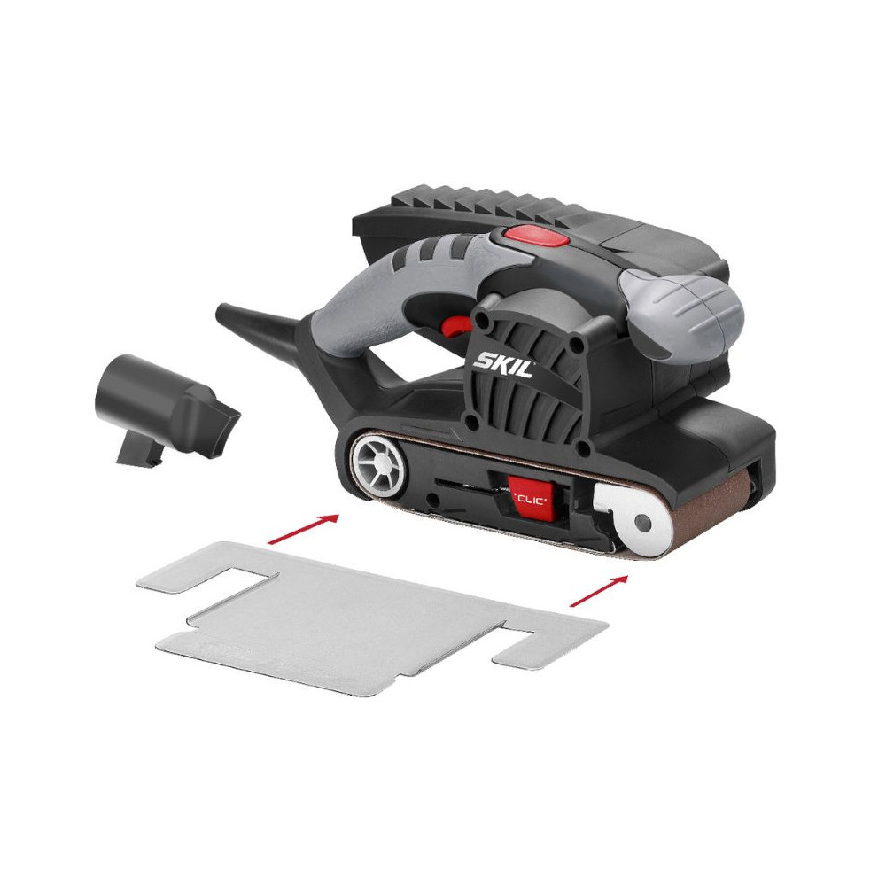 SKIL F0151215AA - Ponceuse à bande 650W 76x457 mm