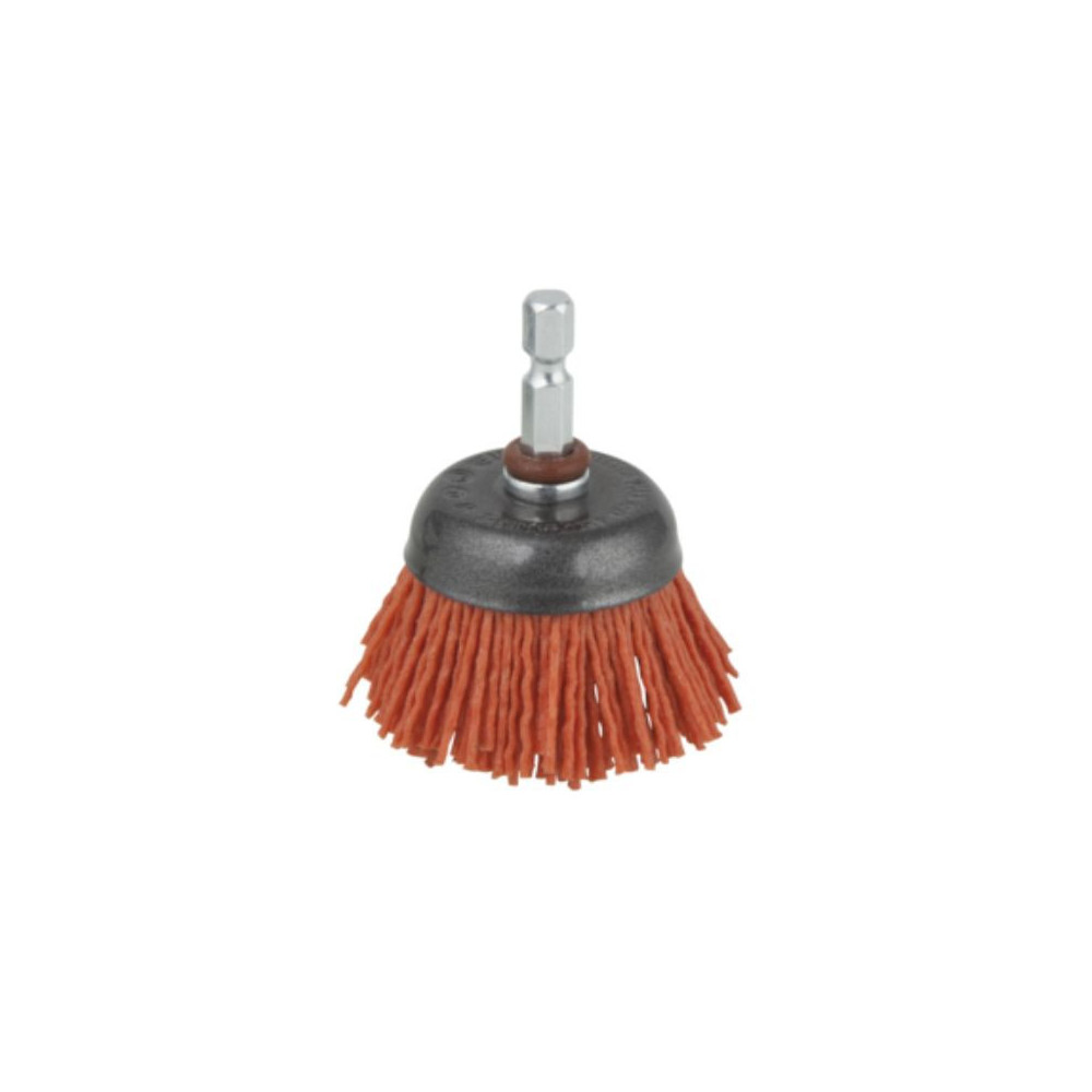 WOLFCRAFT 1505000 - Brosse soucoupe nylon Ø50 mm