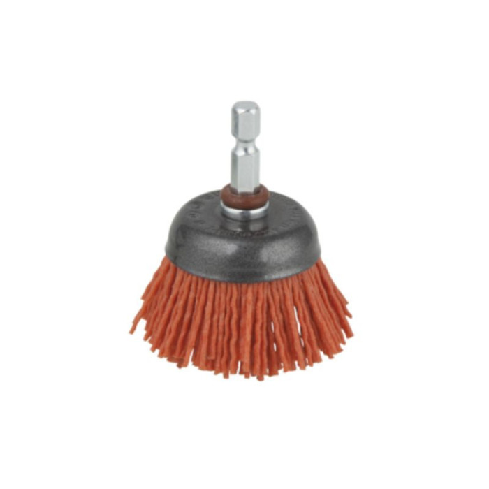 WOLFCRAFT 1505000 - Brosse soucoupe nylon Ø50 mm