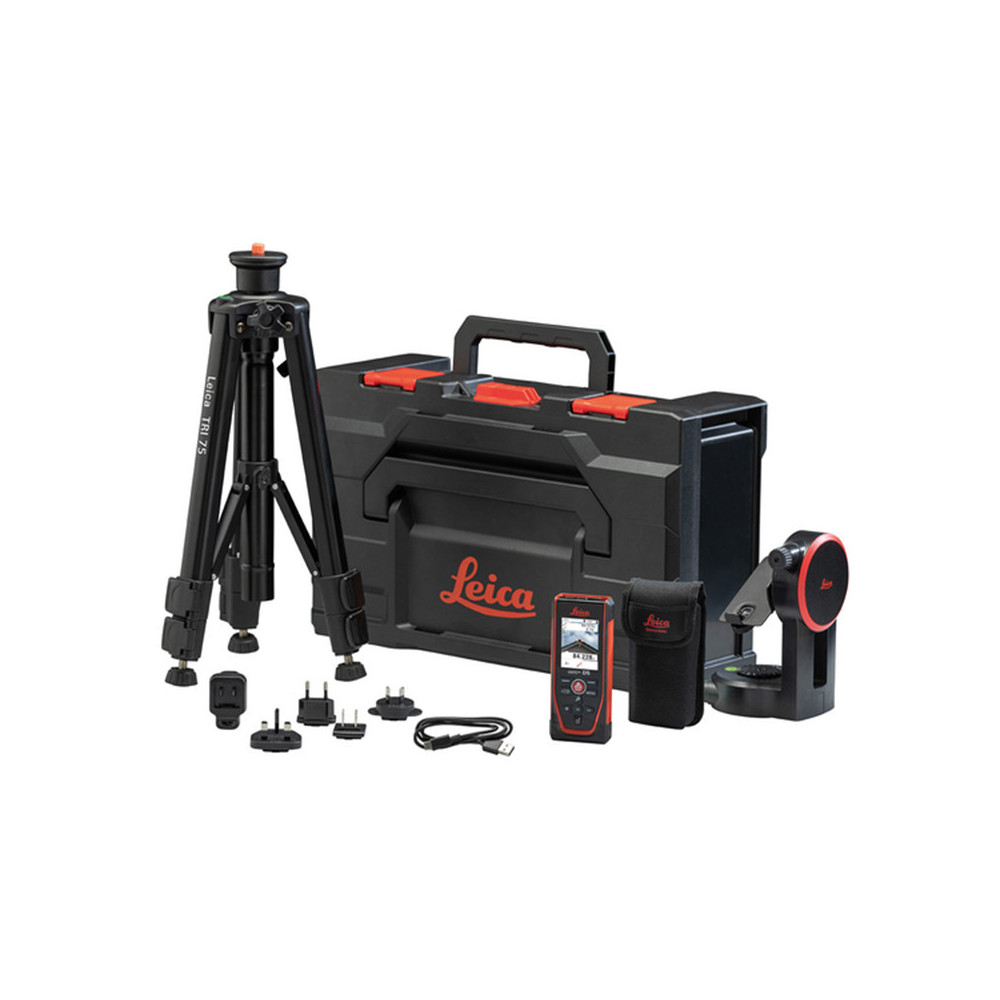 Télémètre laser Leica Disto D5 SET + trépied Metabox 950879