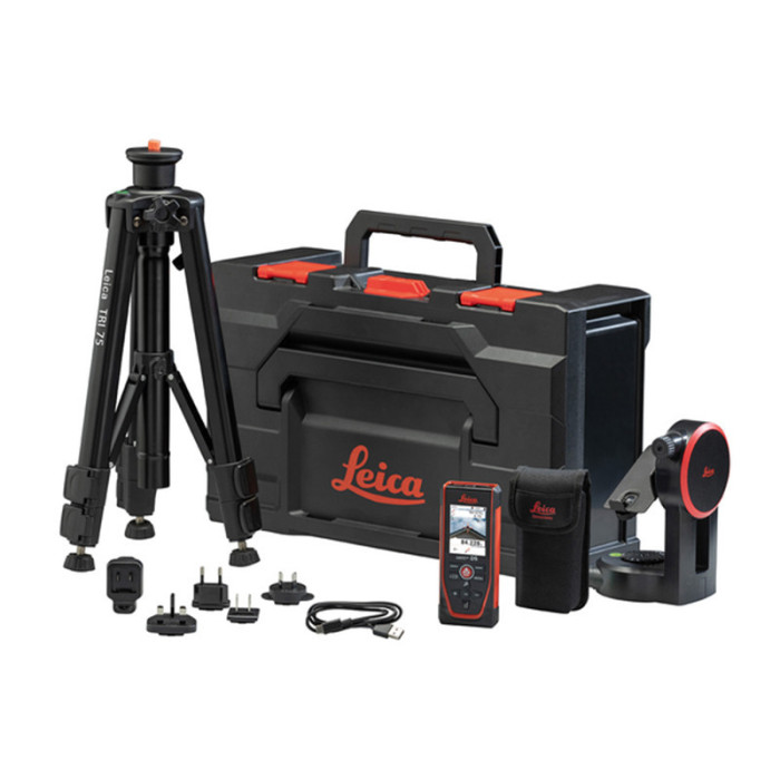 Télémètre laser Leica Disto D5 SET + trépied Metabox 950879