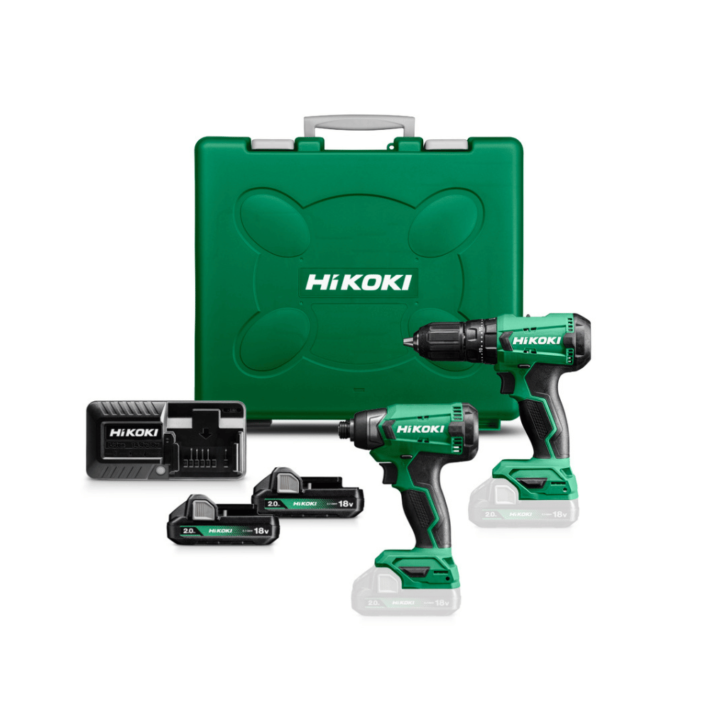HiKOKI KC18DAWCZ Combo pack 18V percussion + chocs 2x2,0Ah | ProForPro