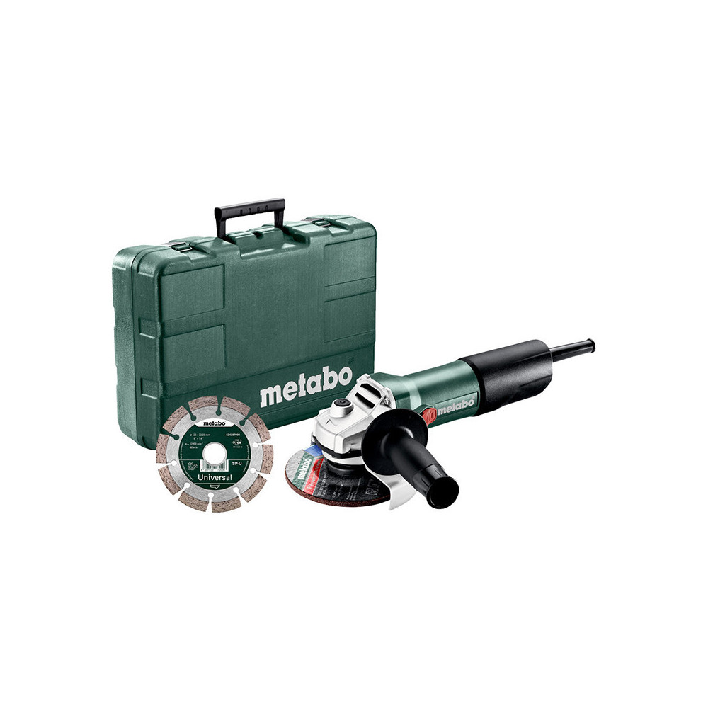 Metabo W 850-125 Set Meuleuse d'angle 850W Ø125 | ProForPro