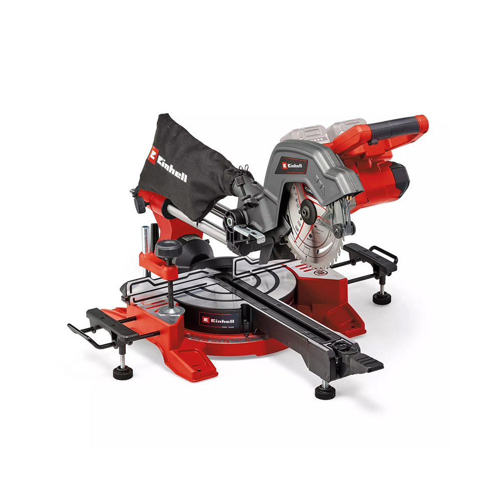 Scie à onglets radiale 36V Ø216 mm TE-SM 36/8 L Li (Solo) Einhell 4300882 | ProForPro