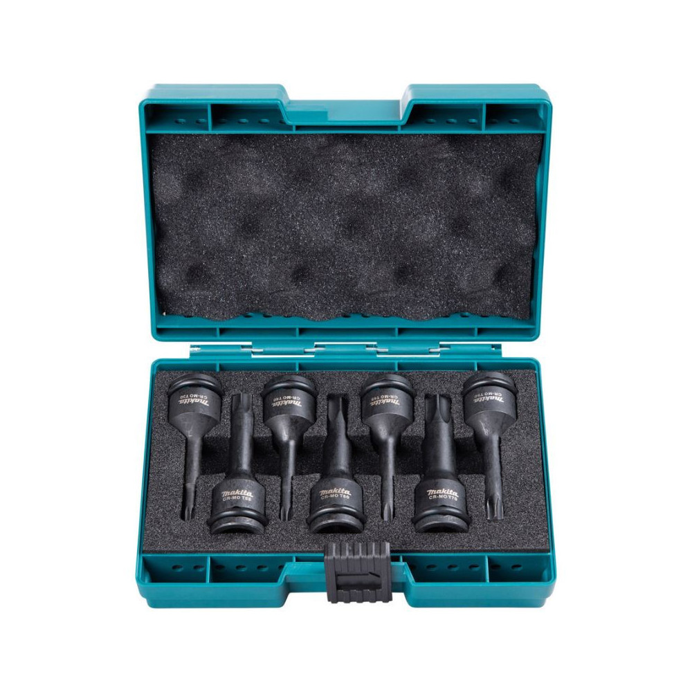 Jeu de 7 douilles Torx carré 1/2" Makita E-23628 | ProForPro