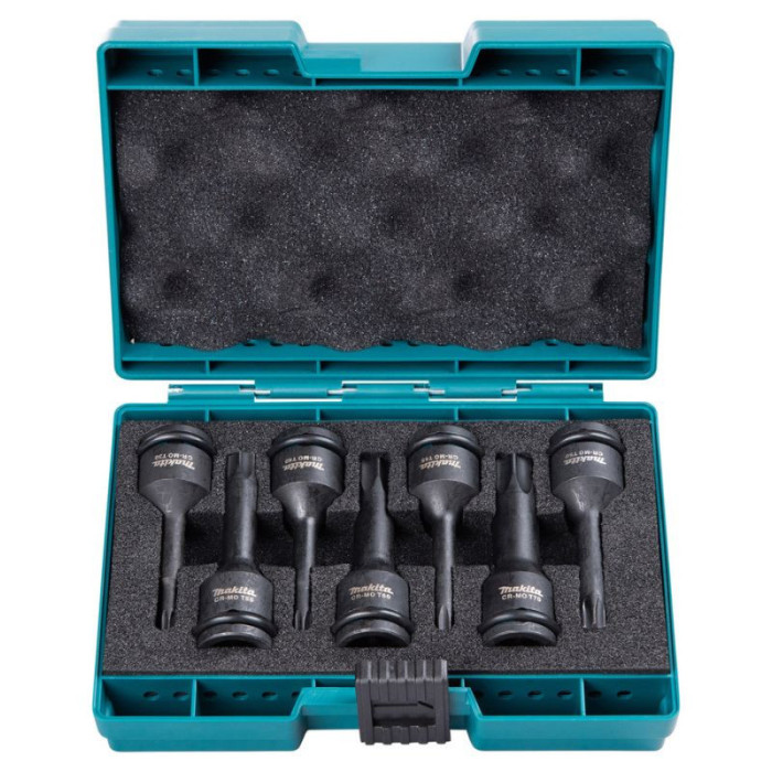 Jeu de 7 douilles Torx carré 1/2" Makita E-23628 | ProForPro