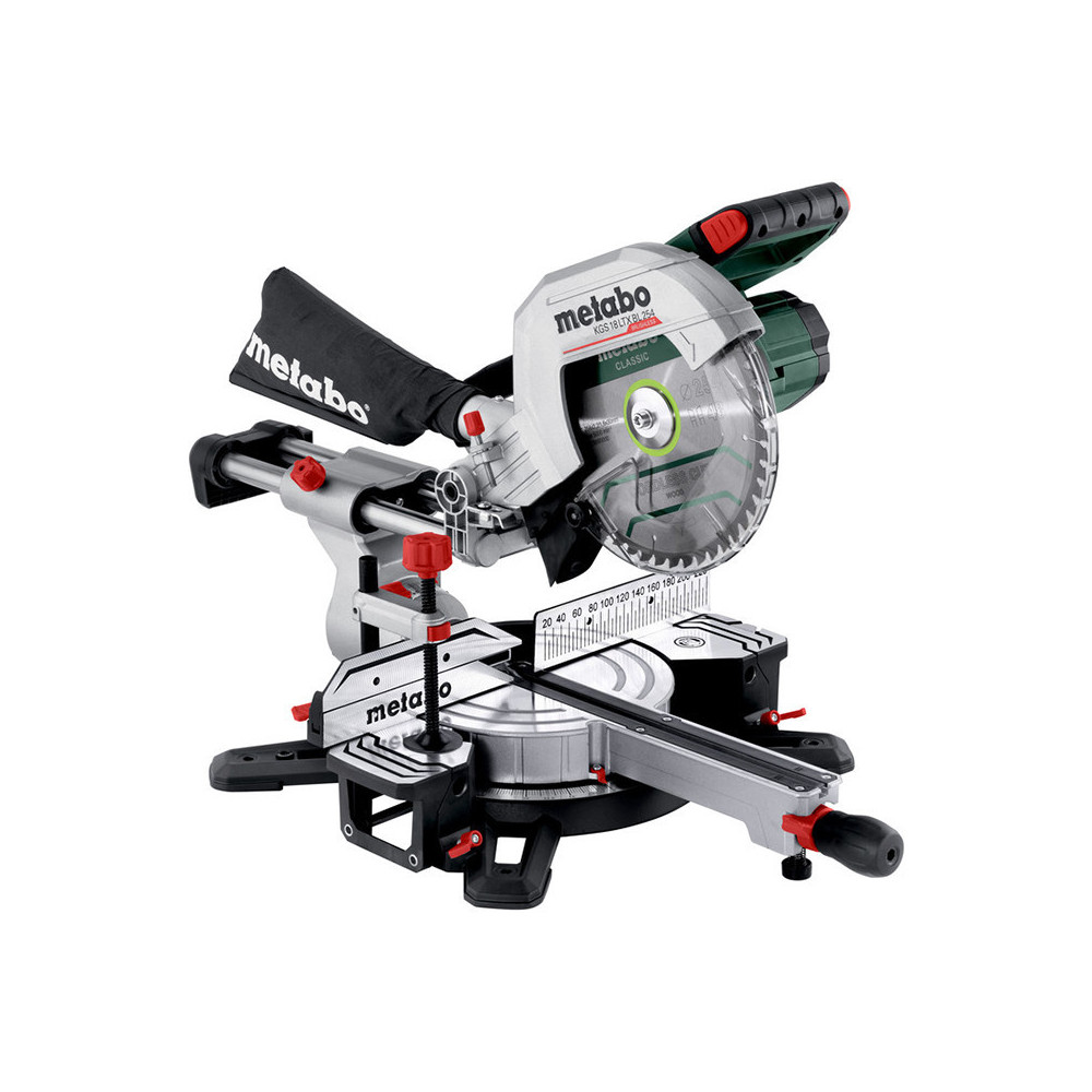 Metabo KGS 18 LTX BL 254 Scie à onglet 18V Ø254 nue | ProForPro