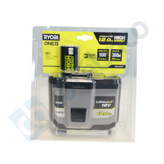 Ryobi RB18120T Batterie 18V ONE+ 12,0 Ah HIGH ENERGY | ProForPro