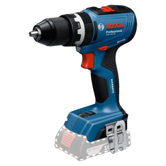 Bosch GSB 18V-65 — Perceuse à percussion 18V brushless 65 Nm nue | ProForPro