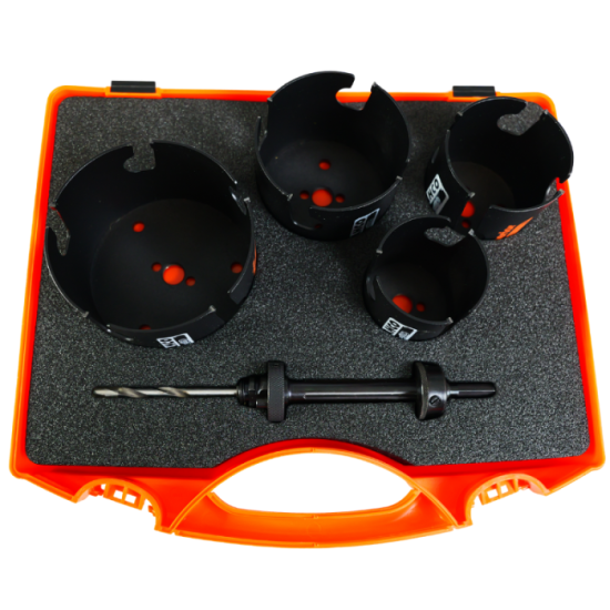 Coffret 5 scies trépans 64-114 mm Bahco 3833-PROMOSET-2 | ProForPro