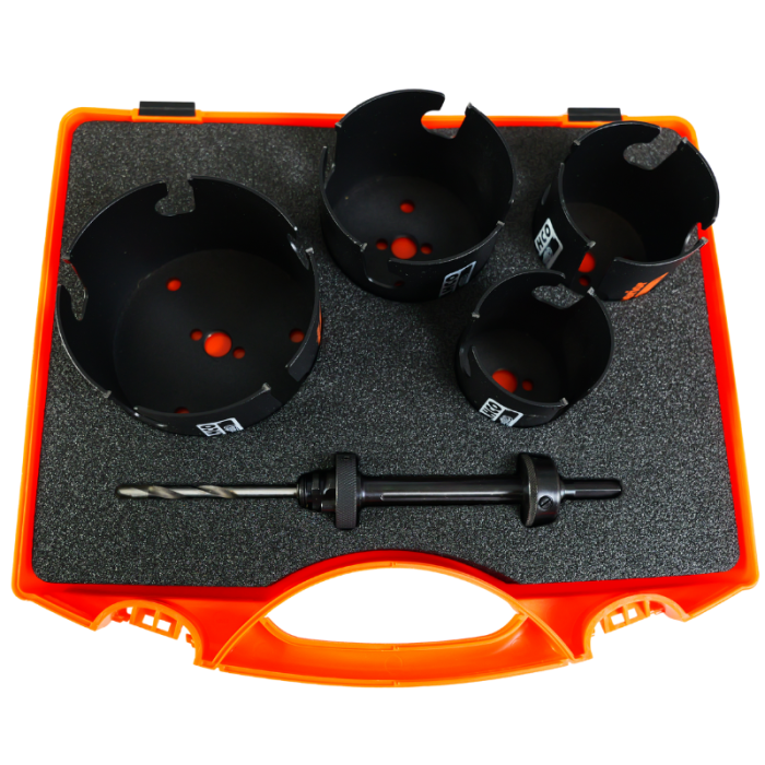 Coffret 5 scies trépans 64-114 mm Bahco 3833-PROMOSET-2 | ProForPro