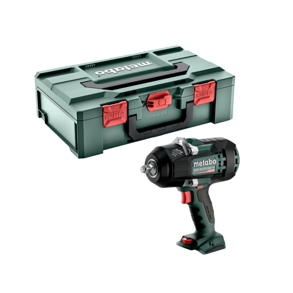 Boulonneuse à chocs 18V 1/2″ 1450 Nm SSW 18 LTX 1450 BL Metabo 602401840 | ProForPro