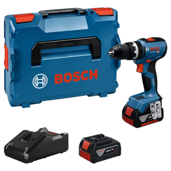 Bosch GSB 18V-65 — Perceuse à percussion 18V kit 2×5,0 Ah en L-BOXX | ProForPro
