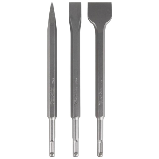 Boîte de 3 burins SDS-Plus Makita D-30134 250 mm | ProForPro