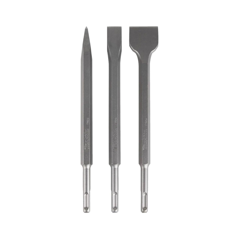 Boîte de 3 burins SDS-Plus Makita D-30134 250 mm | ProForPro
